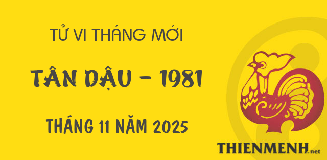 Xem tử vi tháng 11 năm 2025