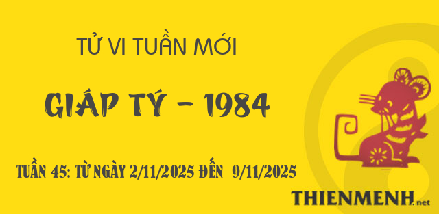 Xem tử vi tuần 45 năm 2025 tuổi Giáp Tý - 1984