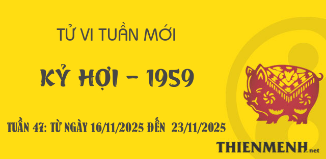 Xem tử vi tuần 47 năm 2025 tuổi Kỷ Hợi - 1959