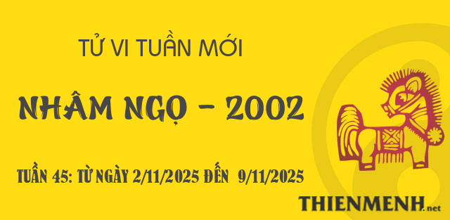Xem tử vi tuần 45 năm 2025 tuổi Nhâm Ngọ - 2002