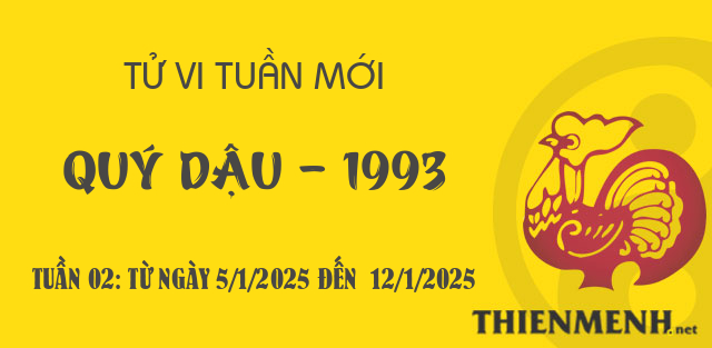 Từ Vi Tuổi Quý Dậu 1993 nữ mạng