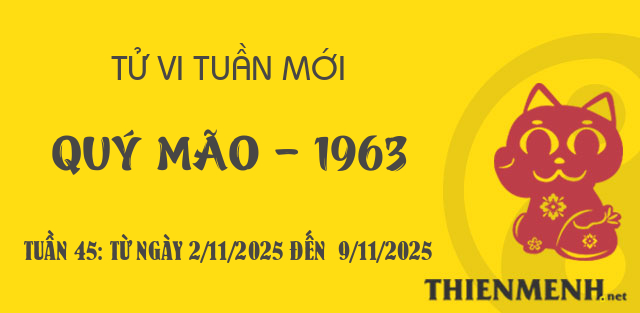 Xem tử vi tuần 45 năm 2025 tuổi Quý Mão - 1963