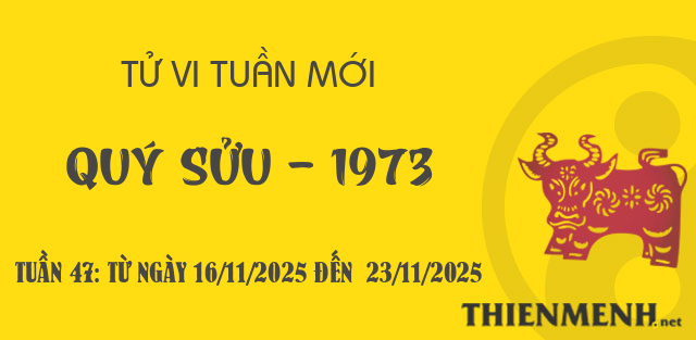 Xem tử vi tuần 47 năm 2025 tuổi Quý Sửu - 1973