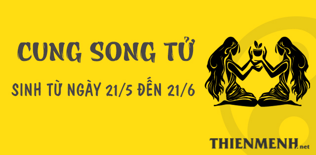 Xem tử vi trọn đời cung Song Tử