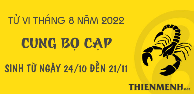 Xem tử vi tháng mới của cung Bọ Cạp