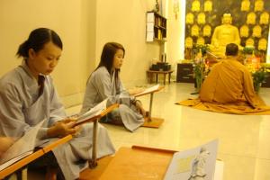 Hướng dẫn cách Tác Bạch và Cách Tụng các bộ Kinh dài nhiều phần