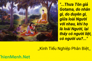 Nghi Thức Tụng Tiểu Kinh Nghiệp Phân Biệt