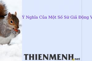 Ý Nghĩa Của Một Số Sứ Giả Động Vật