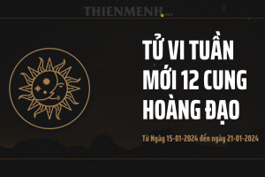 Tử Vi Tuần Mới 12 Cung Hoàng Đạo Từ Ngày 15-01-2024 đến ngày 21-01-2024