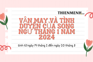 Vận May Và Tình Duyên Của Song Ngư Tháng 1 Năm 2024 