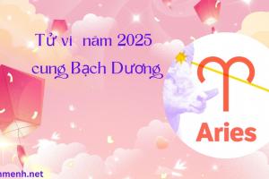 Tử vi năm 2025 - cung Bạch Dương