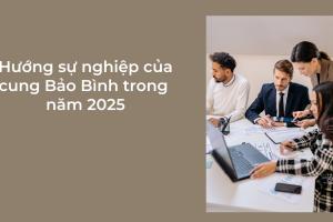 Hướng sự nghiệp của cung Bảo Bình trong năm 2025