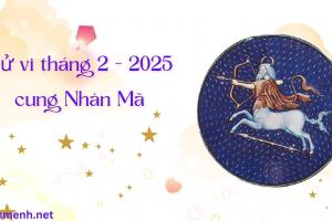 Tử Vi Tháng 2 Năm 2025 - Cung Nhân Mã