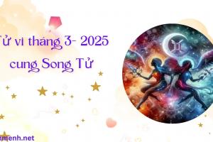 Tử Vi Tháng 3 Năm 2025 - Cung Song Tử